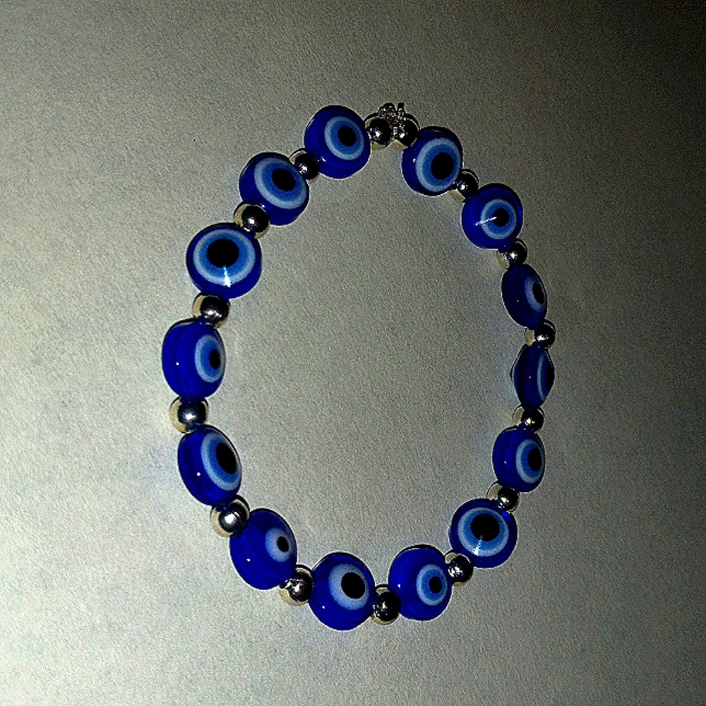 Blue Evil Eye Bracelet